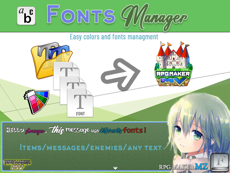 fonts manager