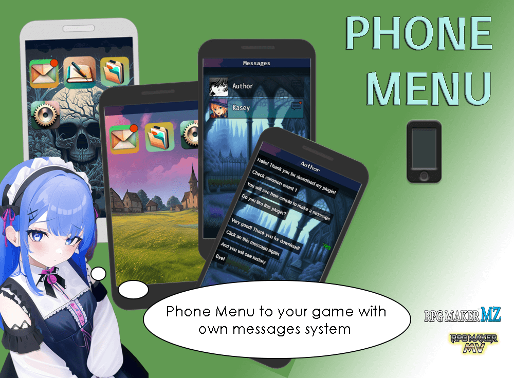 phone menu plugin