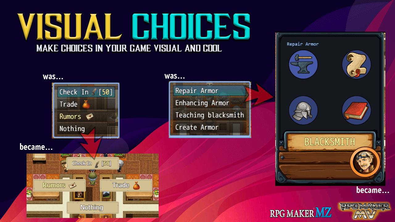 Visual Choices plugin