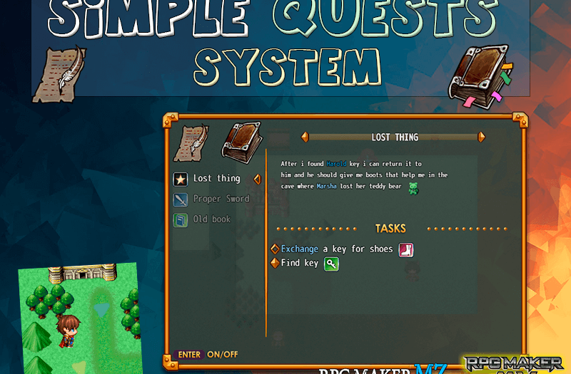Simple Quests System plugin