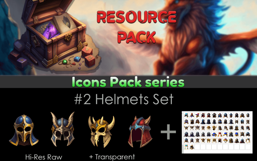 Helmets icons pack